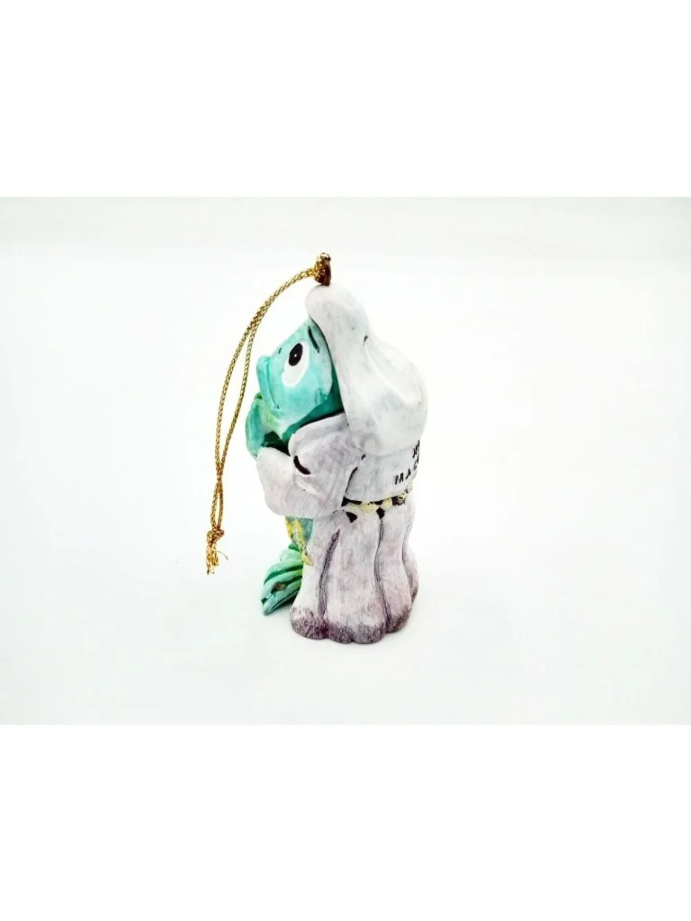 Holy Mackerel Fish Ornament Monk Friar 3.5